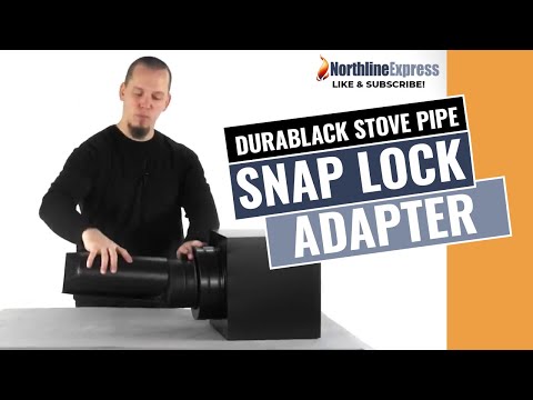 6" Snap-Lock Adapter with Trim - 6DBK-ADSL