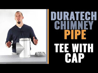 7'' DuraTech Galvanized Standard Tee wit