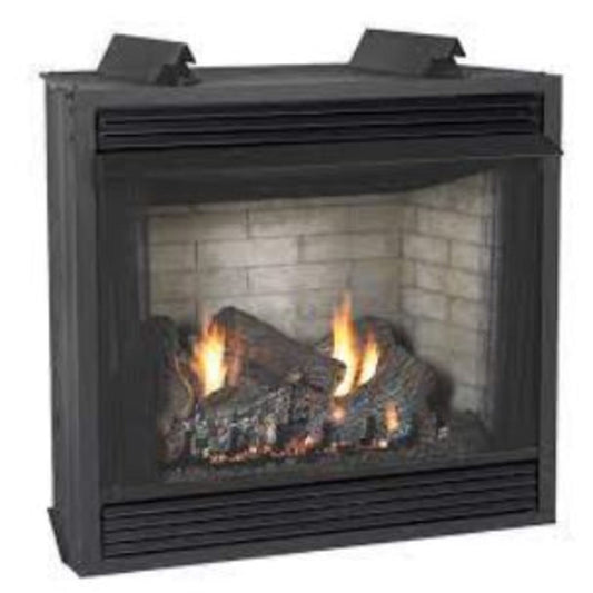 White Mountain Hearth Firebox , VF Deluxe 42, Circulating, Louver, Refractory Liner VFD42FB2ML