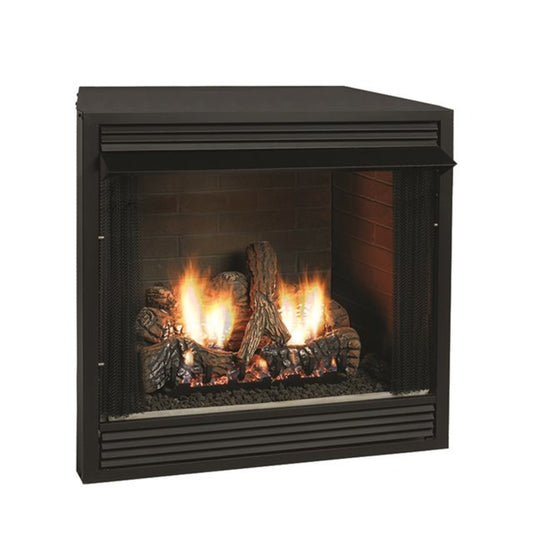 White Mountain Hearth Firebox , VF Deluxe 32, Circulating, Flush Front, Refractory Liner VFD32FB2MF