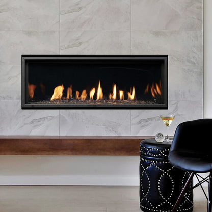 Kingsman Serene 60" NG Linear Fireplace - ZCVRB60NE
