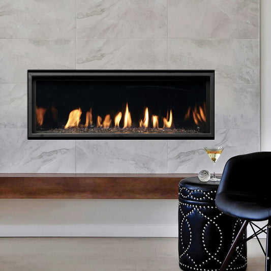 Kingsman Serene 60" NG Linear Fireplace - ZCVRB60NE