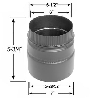 6" DSP Stove Adaptor - DSP-6SA