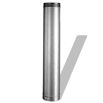 8" x 48" DuraLiner Round Rigid Chimney Relining Pipe - 8DLR-48