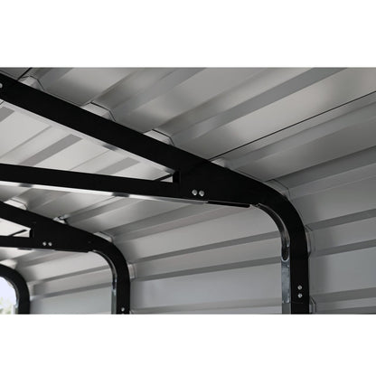 Arrow 20' x 24' x 9' Carport - Charcoal