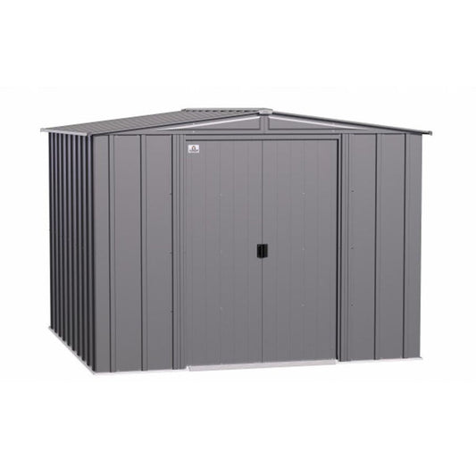 Arrow Classic Steel Storage Shed 8' x 8' Charcoal