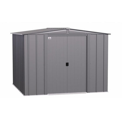 Arrow Classic Steel Storage Shed 8 x 8 Charcoal