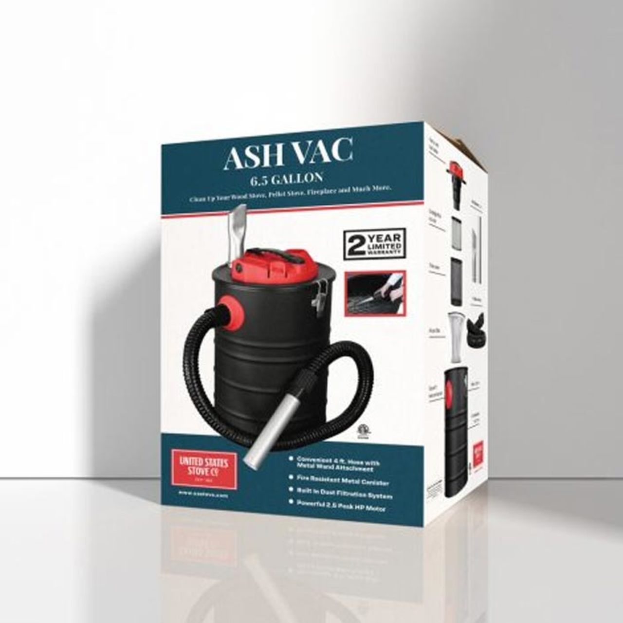 US Stove Company Ash Vacuum