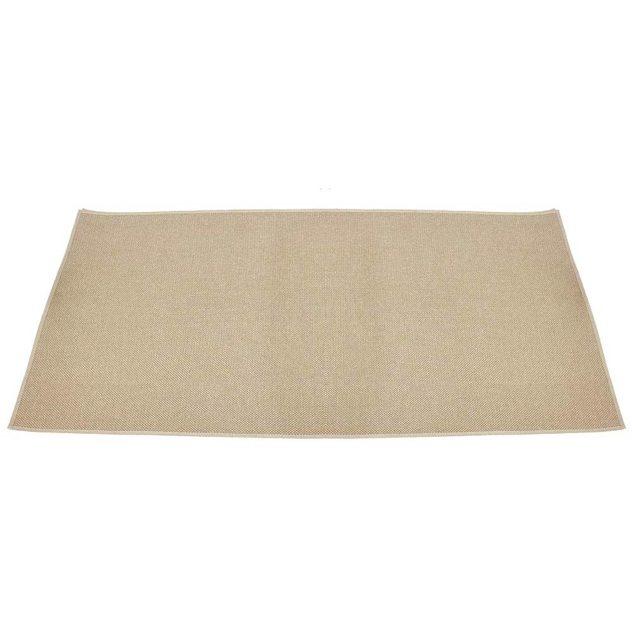 4' Rectangle Tan Guardian Fireplace Rug