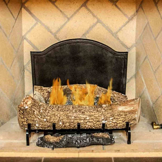 Plain Cast Iron Fireback - 19.5" W x 15.5" H