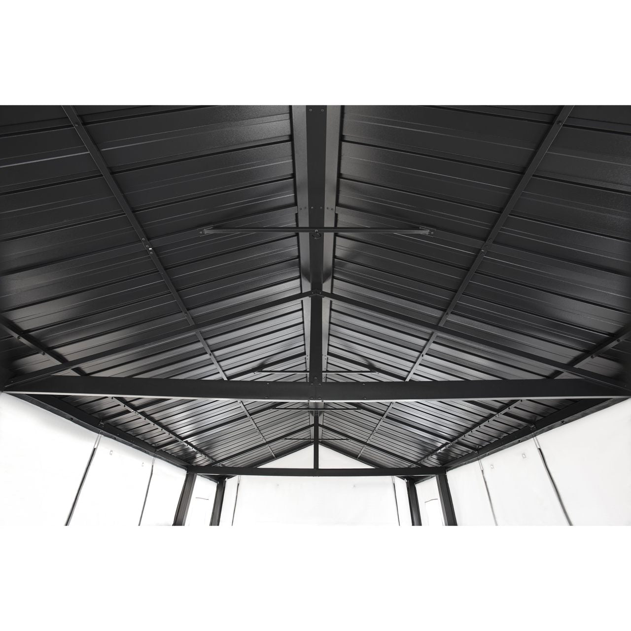 Samara 12' x 20' Carport Enclosure Kit - Gray