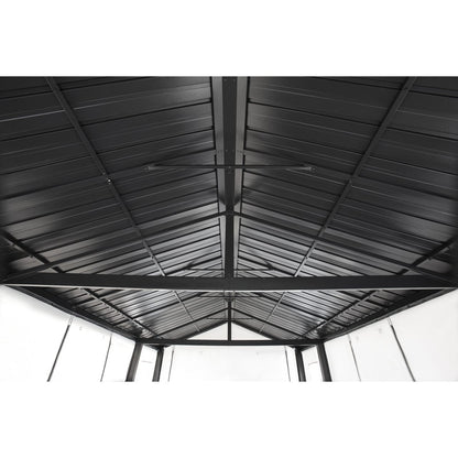 Samara 12' x 20' Carport Enclosure Kit - Gray