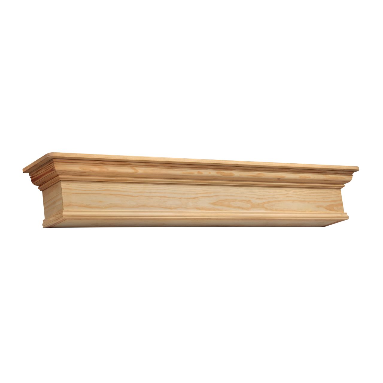 60" Savannah Fireplace Shelf by Pearl Mantels - Unfinished
