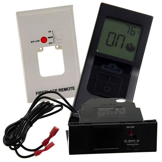On/Off Hand Held Battery Operated Remote With Digital Screen - F45