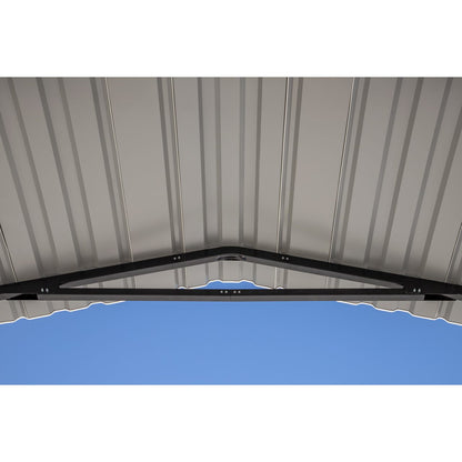 Arrow 14' x 24' x 14' Carport - Charcoal