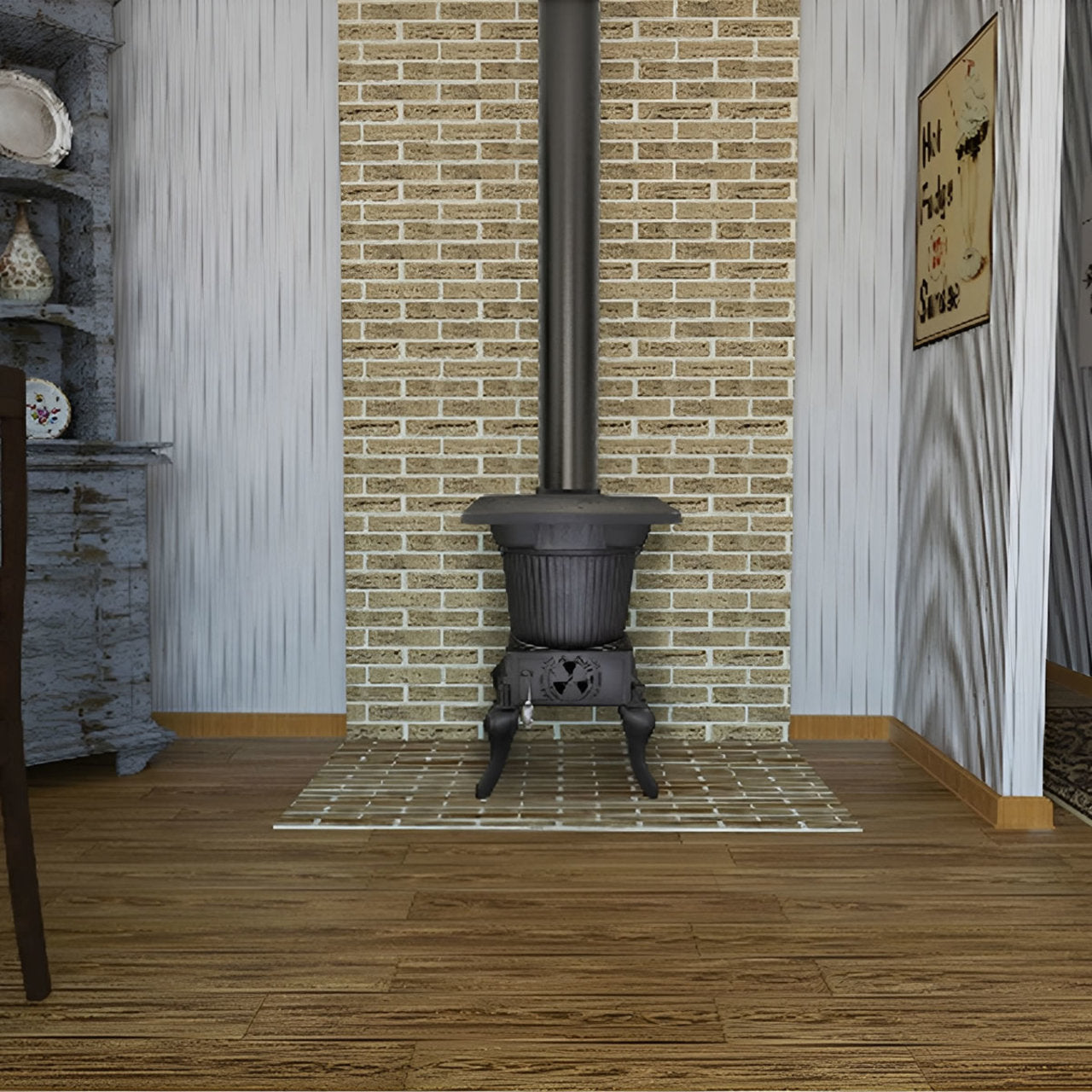 Vogelzang Rancher Coal Burning Stove - SR57E