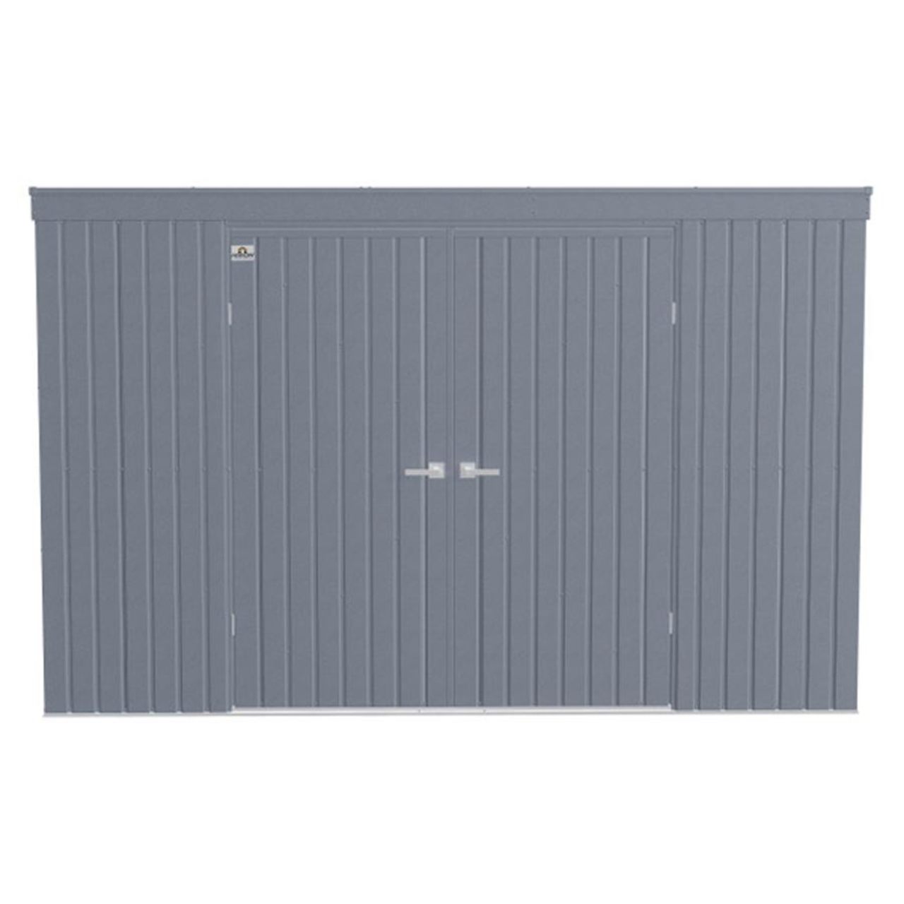 Arrow Elite Steel Storage Shed 10' x 4' Anthracite