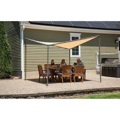 Del Ray 10' x 10' Gazebo Canopy - Tan