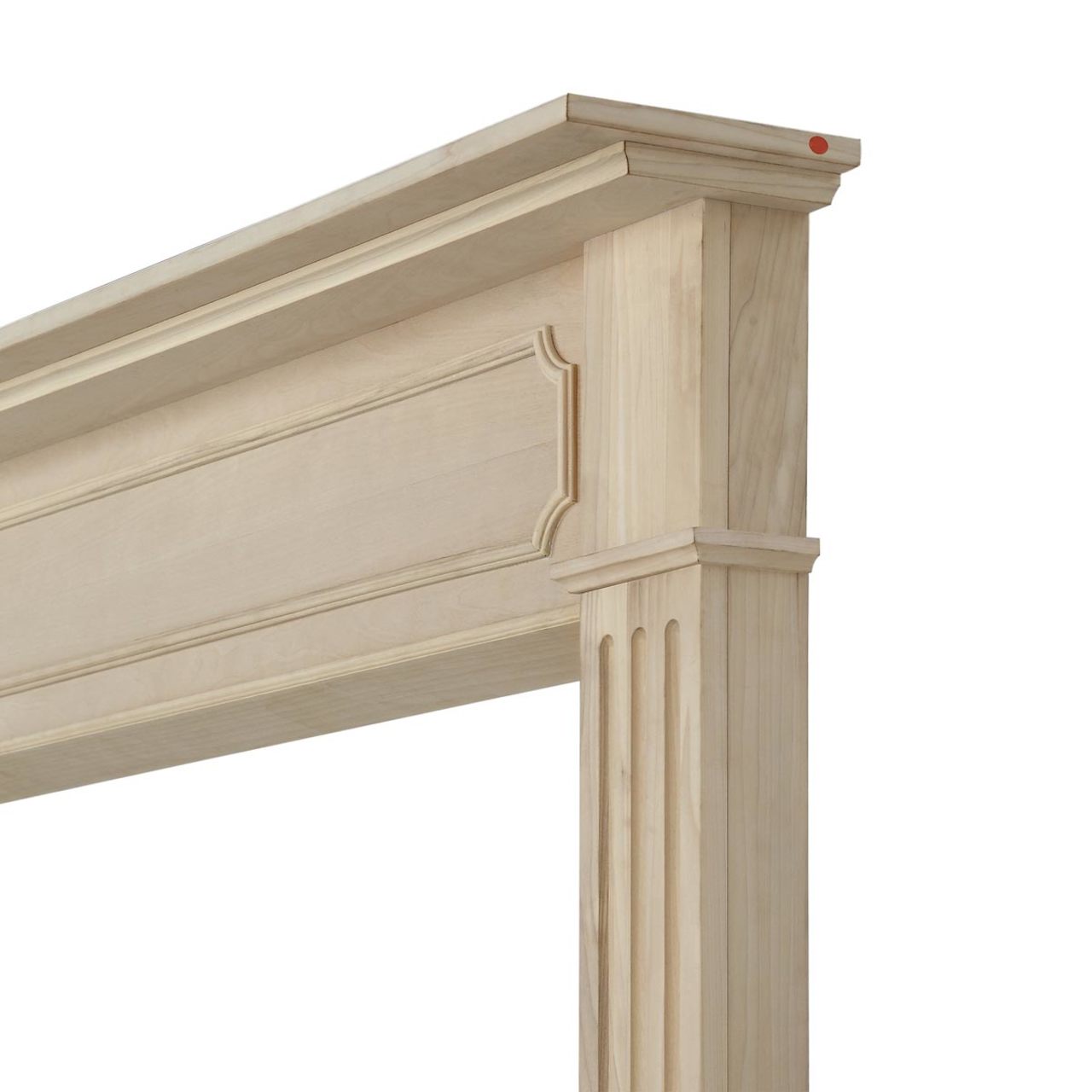 50" Alamo Unfinished Fireplace Mantel by Pearl Mantels