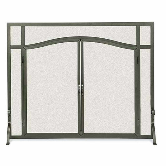 Pilgrim Forged Iron Arched Door Screen -