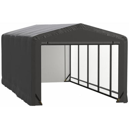 ShelterTube 10 x 23 x 8 Wind & Snow-Load Rated Garage - Gray