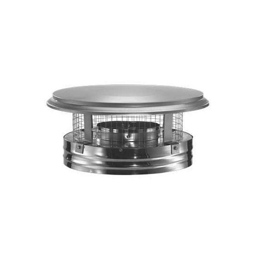 7" DuraPlus Round Chimney Cap - 7DP-VC