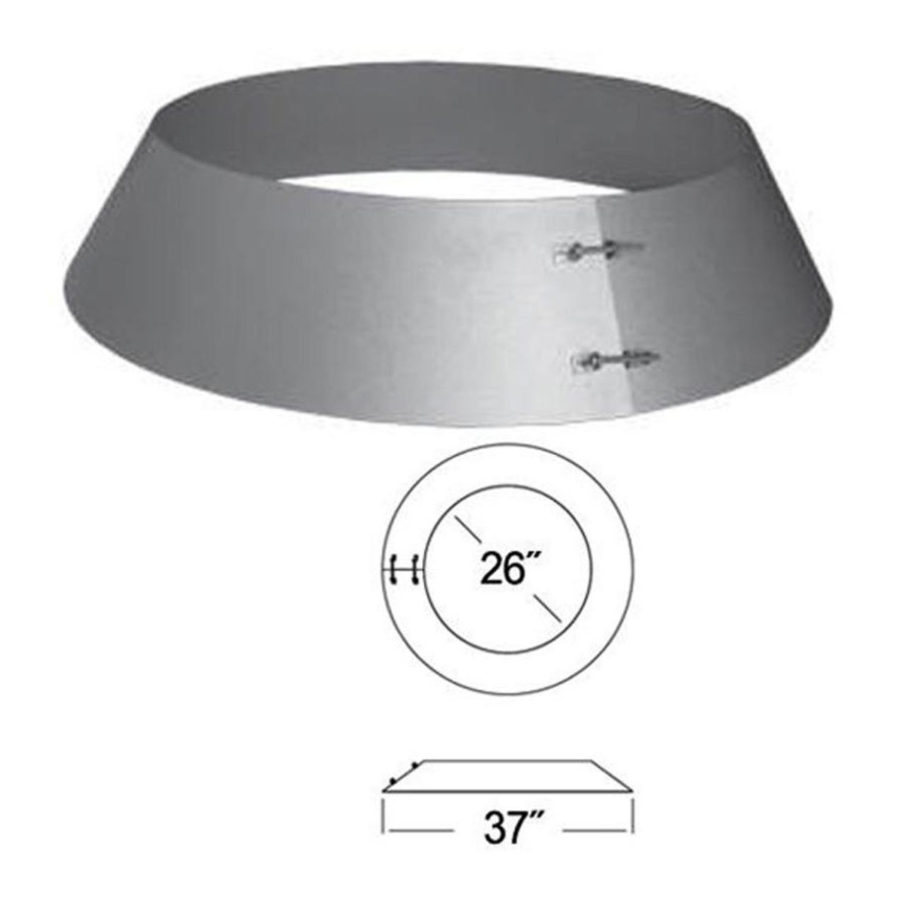 24" DuraTech Storm Collar - 24DT-SC
