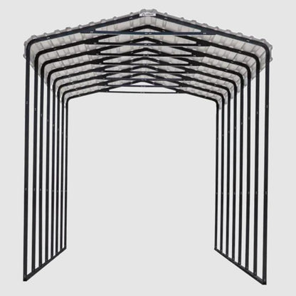 Arrow RV Carport 14 x 33 x 14 Ft. - Charcoal