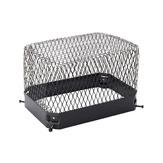 9" x 13" Black Painted Galvanized Raccoon Screen