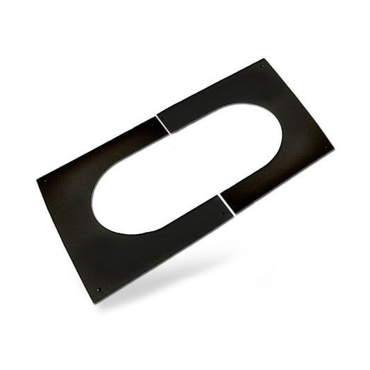 10" MetalBest Ultra-Temp Adjustable Pitched Ceiling Plate - 10T-PCPAJ