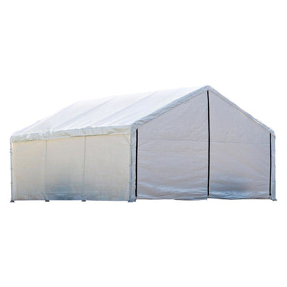 Enclosure Walls ONLY for ShelterLogic 18 Ã— 40 Canopy in White