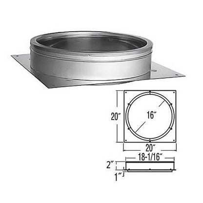 16'' DuraTech Anchor Plate - 16DT-AP