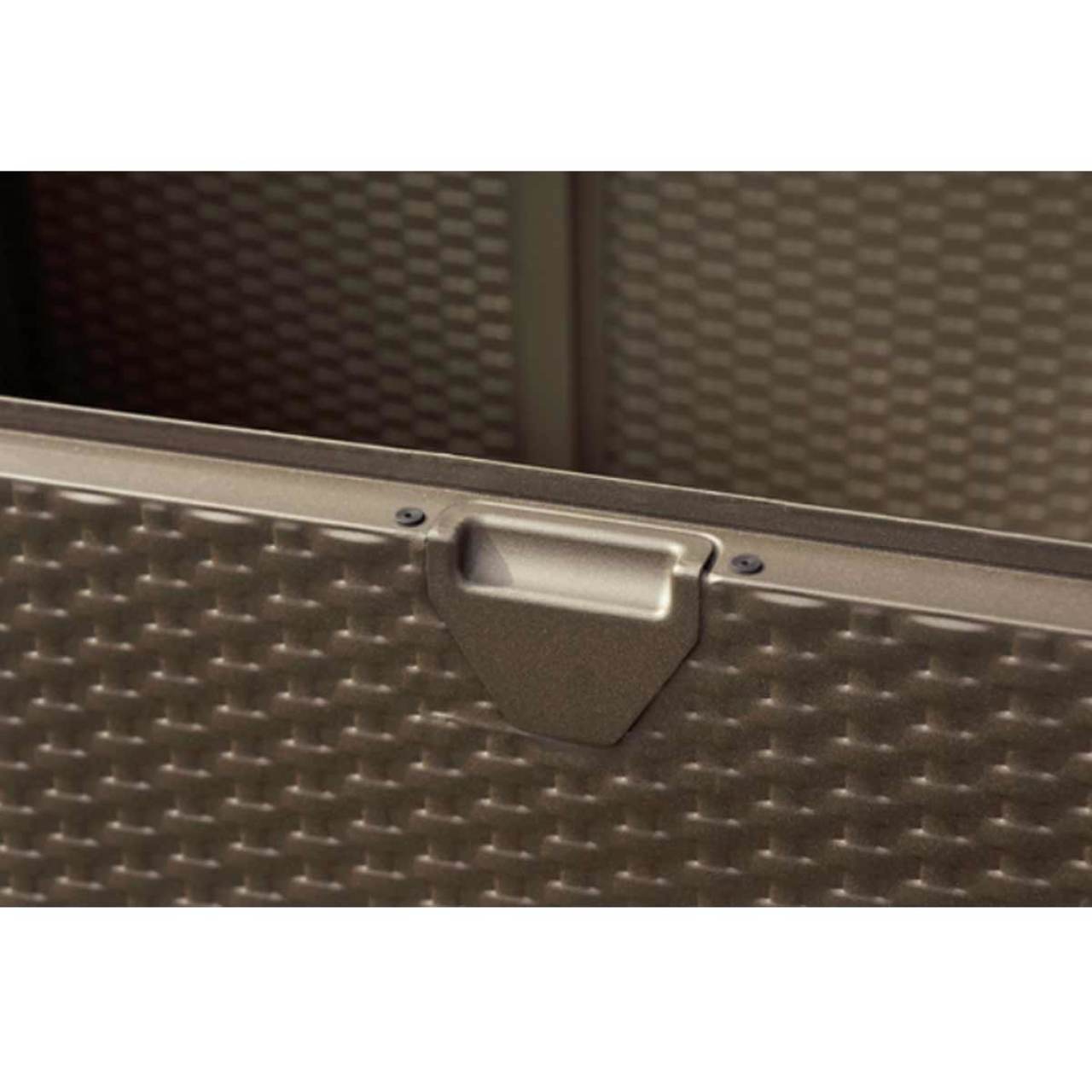Espresso Patio Storage Box