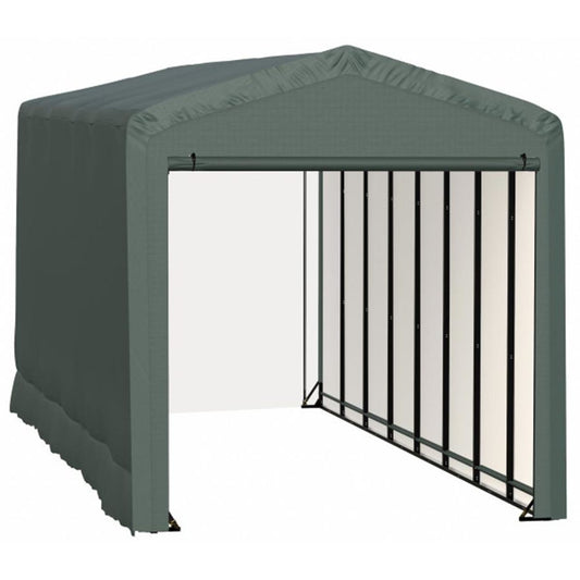 ShelterTube 14' x 36' x 16' Wind & Snow-Load Rated Garage - Green