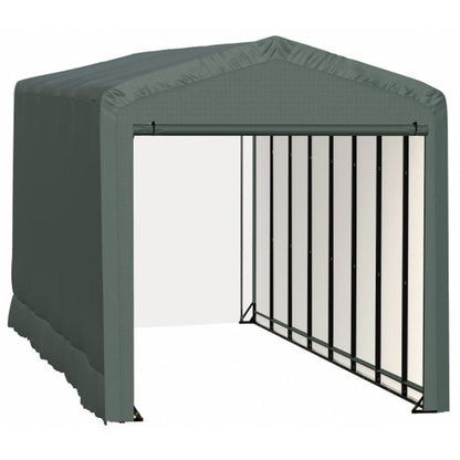 ShelterTube 14 x 36 x 16 Wind & Snow-Load Rated Garage - Green