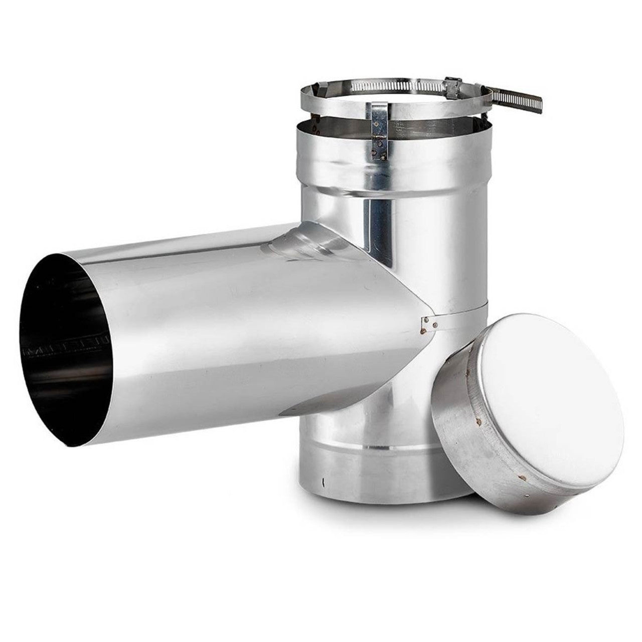 6" Lifetime Chimney Smooth & Single Wall Tee Only