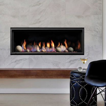 Kingsman Serene 60" LP Linear Fireplace - ZCVRB60LPE