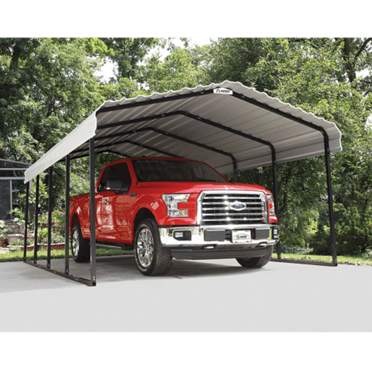 Arrow Carport 12 x 24 x 7 Ft. - Eggshell