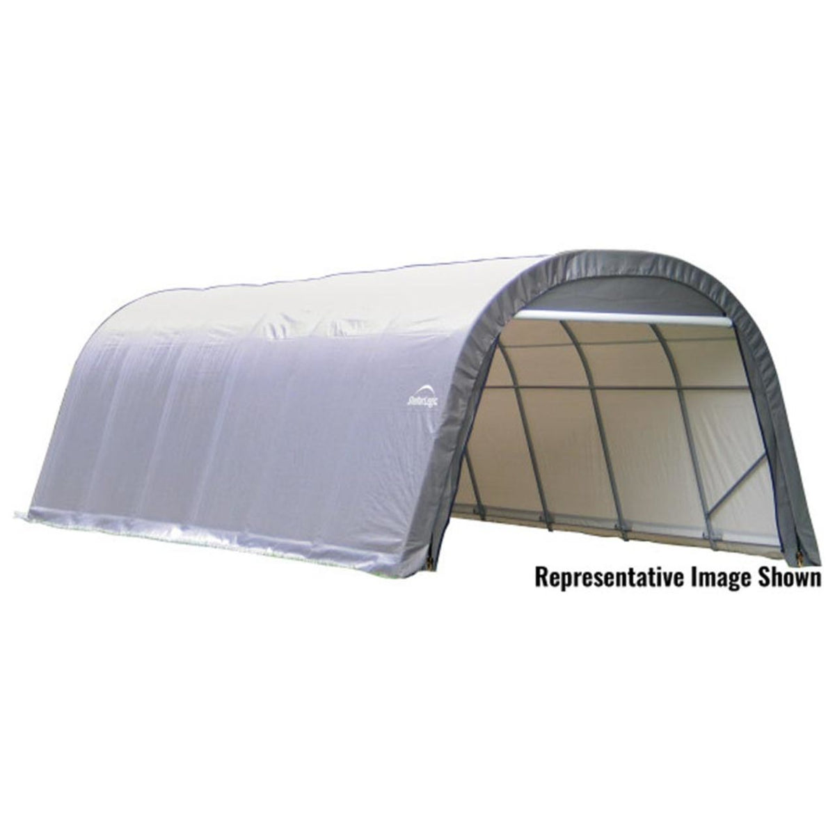 ShelterCoat 12' x 28' Wind & Snow Rated Garage  - Gray