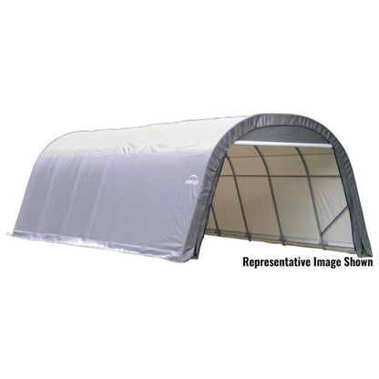 ShelterCoat 12 x 28 Wind & Snow Rated Garage  - Gray