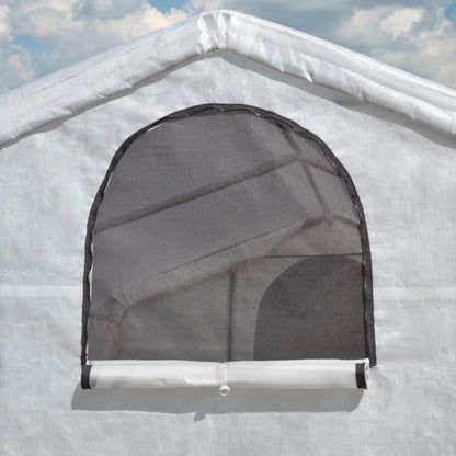 GrowIT 12 x 24 Heavy Duty Round Greenhouse