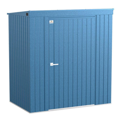 Arrow Elite Steel Storage Shed 6 x 4 -  Blue Gray