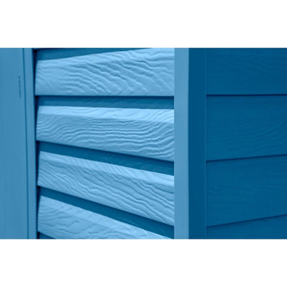 Arrow Select 8 x 6 Steel Storage Shed - Blue Gray