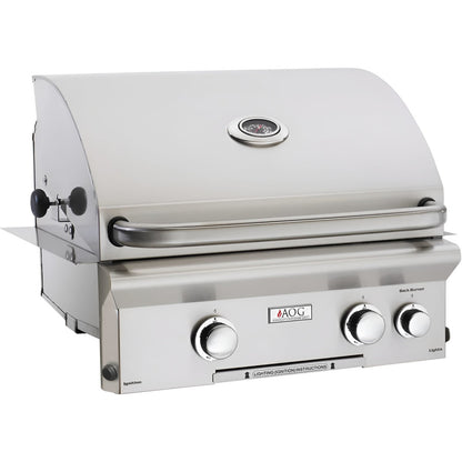 AOG Built-In Stainless Steel Grill with Rotisserie Backburner NBL/PBL