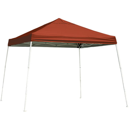 Pop-Up HD 10 x 10 Slant Leg Canopy  -  Red