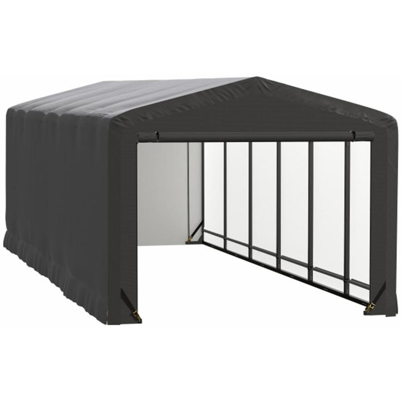 ShelterTube 10' x 27' x 8' Wind & Snow-Load Rated Garage - Gray