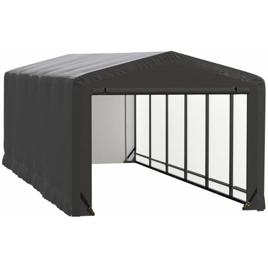 ShelterTube 10' x 27' x 8' Wind & Snow-Load Rated Garage - Gray