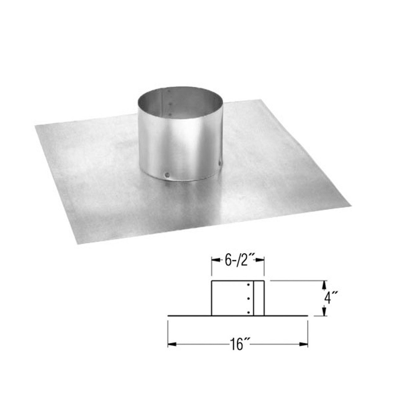5 1/2" DuraFlexAL Top Plate - 55DFA-TP