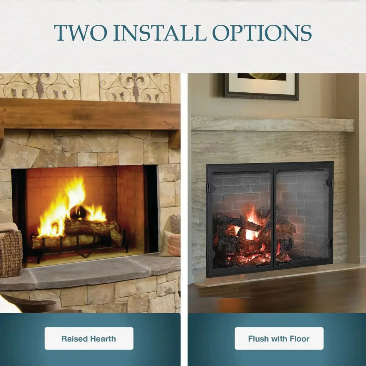 Majestic Biltmore 50" Radiant Open Wood-Burning Fireplace - SB100