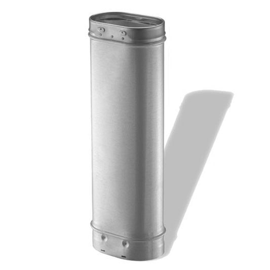 8'' x 48'' DuraLiner Oval Rigid Chimney Relining Pipe - 8DLR-48O